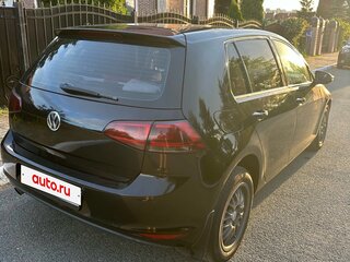 2013 Volkswagen Golf VII, чёрный, 850000 рублей, вид 3