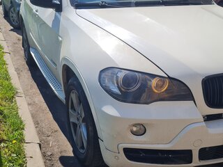 2010 BMW X5 35d II (E70), белый, 1200000 рублей, вид 3