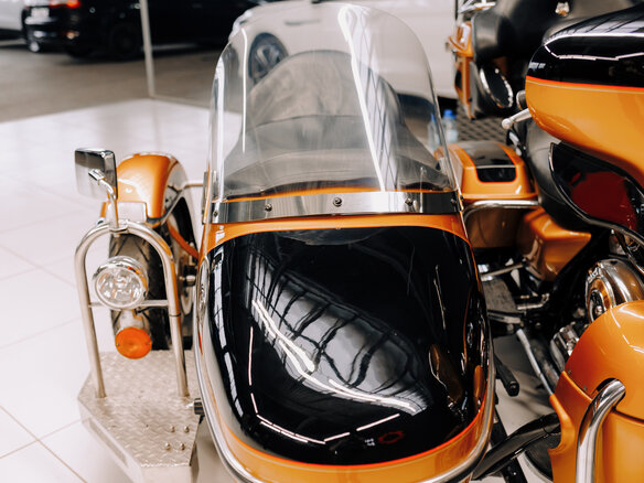 2008 Harley-Davidson Electra Glide, оранжевый - вид 10