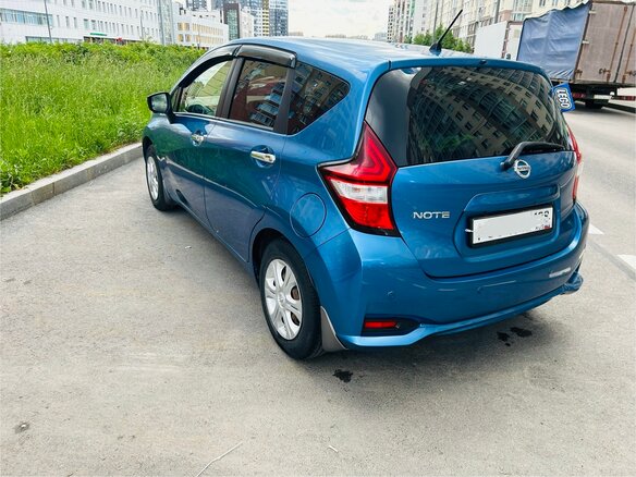 2018 Nissan Note II Рестайлинг, синий, 1250000 рублей - вид 2