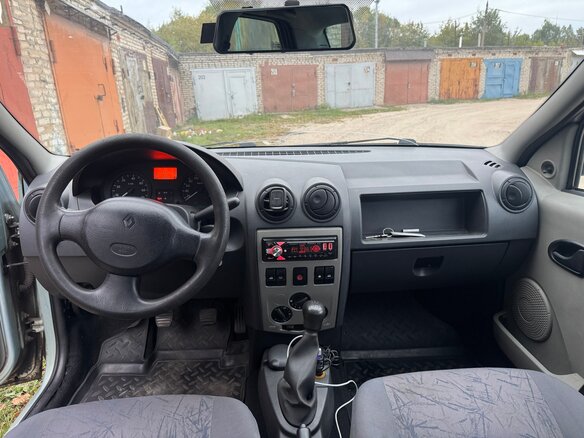 2007 Renault Logan I, зелёный, 320000 рублей - вид 10