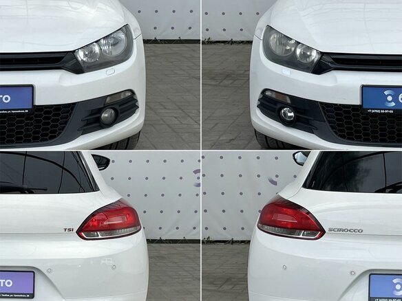 2011 Volkswagen Scirocco III, белый, 700000 рублей - вид 2