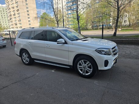 2017 Mercedes-Benz GLS 400 I (X166), белый, 3600000 рублей, вид 3