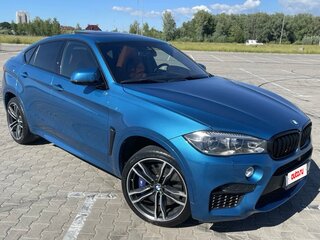 2017 BMW X6 M II (F86), голубой, 4300000 рублей, вид 2