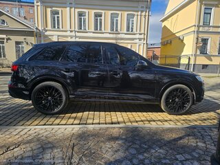 2020 Audi Q7 45 TDI II (4M) Рестайлинг, чёрный, 5300000 рублей, вид 5