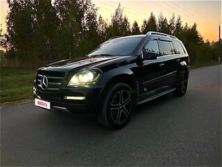 2012 Mercedes-Benz GL-Класс 350 I (X164) Рестайлинг, чёрный, 2000000 рублей, вид 1