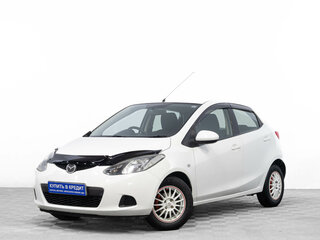 2008 Mazda Demio III (DE), белый, 499000 рублей, вид 3