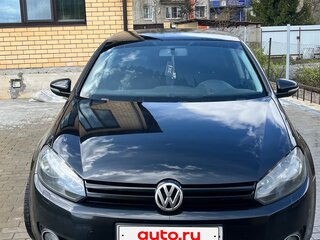 2010 Volkswagen Golf VI, чёрный, 760000 рублей, вид 2