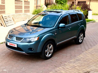 2008 Mitsubishi Outlander II, серый, 820000 рублей, вид 2
