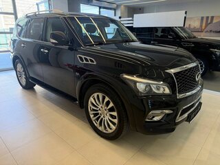 2017 Infiniti QX80 I Рестайлинг, чёрный, 2660000 рублей, вид 3