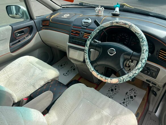 2002 Nissan Bassara, серый, 559000 рублей - вид 11