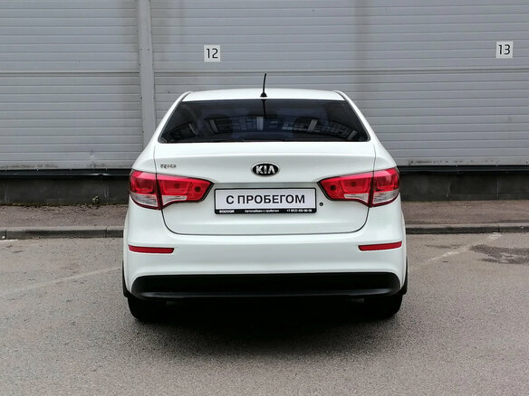 2015 Kia Rio III, белый - вид 5