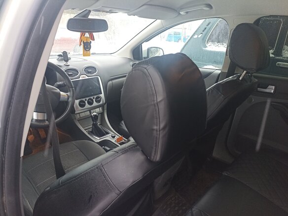 2008 Ford Focus II Рестайлинг, бежевый, 380000 рублей - вид 3