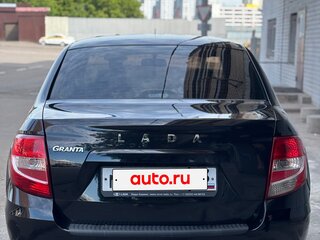 2018 Lada (ВАЗ) Granta I Рестайлинг, чёрный, 700000 рублей, вид 4