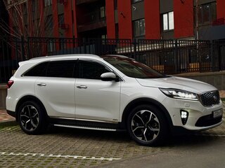 2019 Kia Sorento III Prime Рестайлинг, белый, 3199900 рублей, вид 4