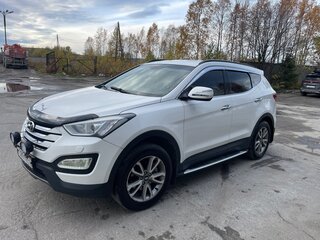 2013 Hyundai Santa Fe III, белый, 1690000 рублей, вид 1