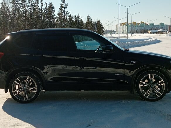 2016 BMW X3 28i xDrive II (F25) Рестайлинг, чёрный, 2390000 рублей - вид 3