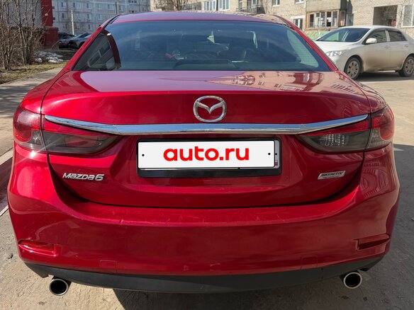 2012 Mazda 6 III (GJ), красный, 1200000 рублей - вид 4