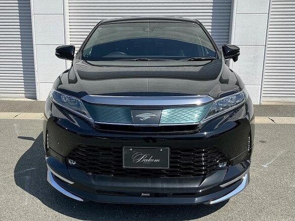 2019 Toyota Harrier III (XU60) Рестайлинг, чёрный - вид 1