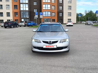 2006 Mazda 6 I (GG) Рестайлинг, серебристый, 640000 рублей, вид 3