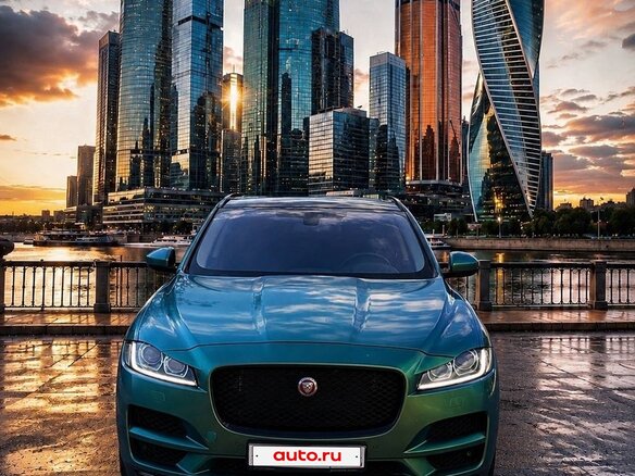 2016 Jaguar F-Pace I, зелёный, 2390000 рублей - вид 1