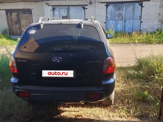 2003 Hyundai Santa Fe I, чёрный, 300000 рублей, вид 4