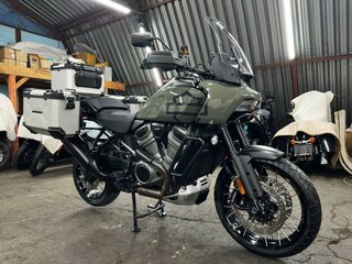 2021 Harley-Davidson Pan America, зелёный, 1470000 рублей, вид 1