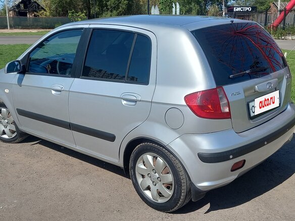 2005 Hyundai Getz I, серебристый, 450000 рублей - вид 5