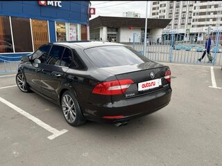 2014 Skoda Superb DSG II Рестайлинг, коричневый, 1120000 рублей, вид 3