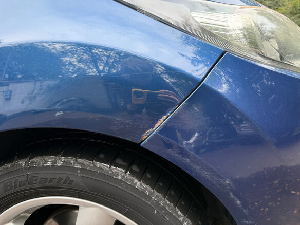 2008 Ford Fiesta Mk6, синий - вид 28