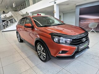 2019 Lada (ВАЗ) Vesta SW Cross I, оранжевый, 899000 рублей, вид 3