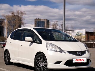 2008 Honda Fit II, белый, 597000 рублей, вид 1