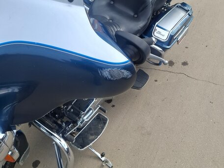 2001 Harley-Davidson Electra Glide, синий, 530000 рублей, вид 5