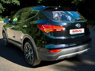 2013 Hyundai Santa Fe III, чёрный, 1800000 рублей, вид 4