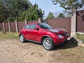 2015 Nissan Juke I Рестайлинг, красный, 1150000 рублей, вид 4