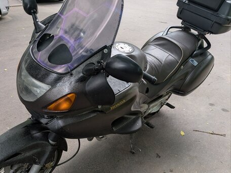 2001 Honda NT650V Deauville, коричневый, 360000 рублей, вид 3
