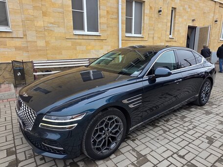 2022 Genesis G80 II, синий, 4250000 рублей, вид 4