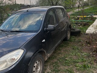 2010 Renault Sandero I, серый, 289999 рублей, вид 2
