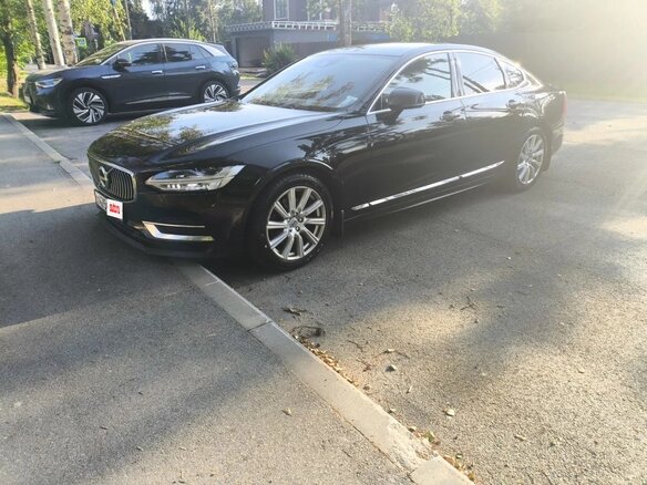 2019 Volvo S90 II, чёрный, 2200000 рублей