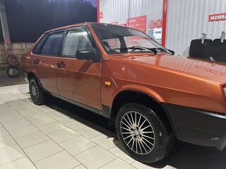 1997 Lada (ВАЗ) 21099, оранжевый, 175000 рублей, вид 1