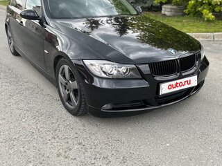 2005 BMW 3 серии 320i V (E90/E91/E92/E93), чёрный, 1350000 рублей, вид 3