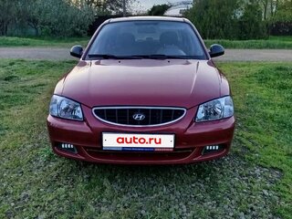 2006 Hyundai Accent ТагАЗ II, пурпурный, 410000 рублей, вид 1