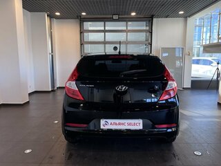 2016 Hyundai Solaris I Рестайлинг, чёрный, 899000 рублей, вид 4