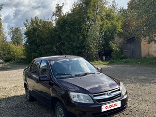 2014 Lada (ВАЗ) Granta I, красный, 280000 рублей, вид 2