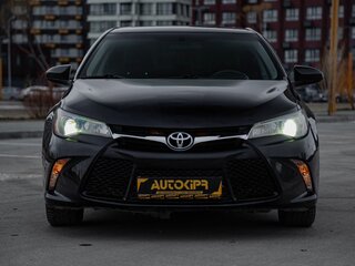 2016 Toyota Camry VII (XV50) Рестайлинг, чёрный, 1480000 рублей, вид 5