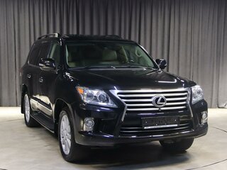 2012 Lexus LX 570 III Рестайлинг, чёрный, 3199000 рублей, вид 3