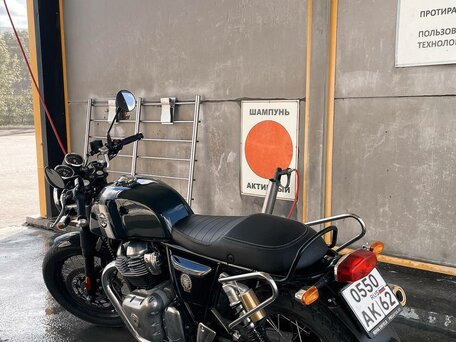 2024 Royal Enfield Continental GT, зелёный, 580000 рублей, вид 4