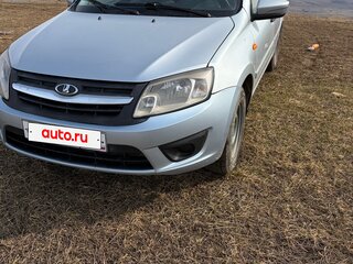 2015 Lada (ВАЗ) Granta I, голубой, 490000 рублей, вид 3
