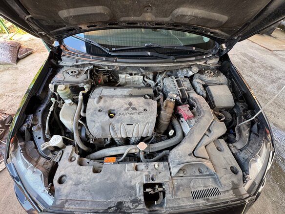 2008 Mitsubishi Lancer X, чёрный, 755000 рублей - вид 7