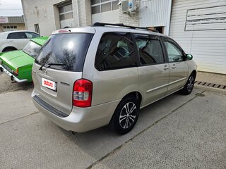 2001 Mazda MPV II (LW), серый, 595000 рублей, вид 4